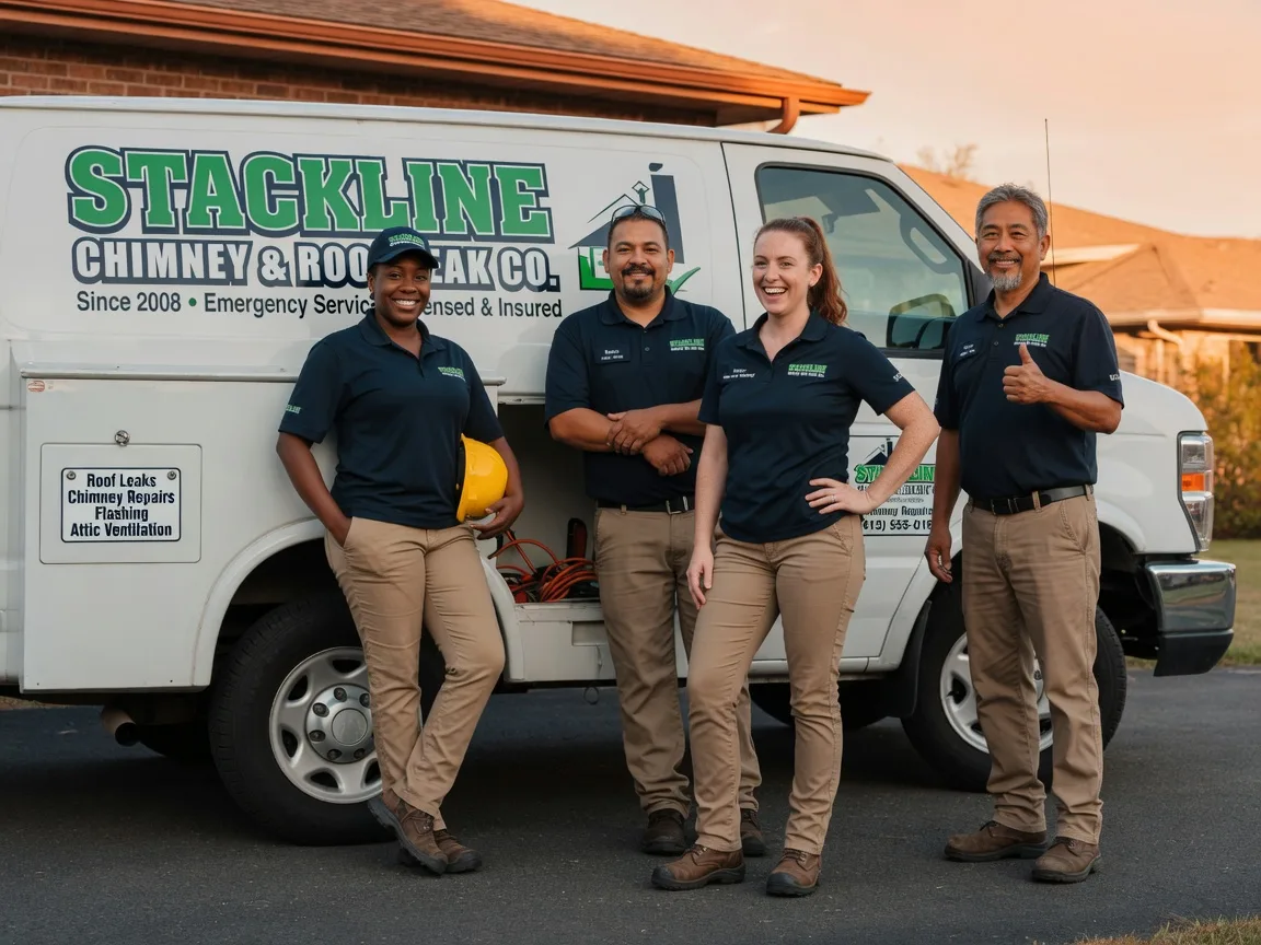 Chimney flashing repair company in Pursglove, WV